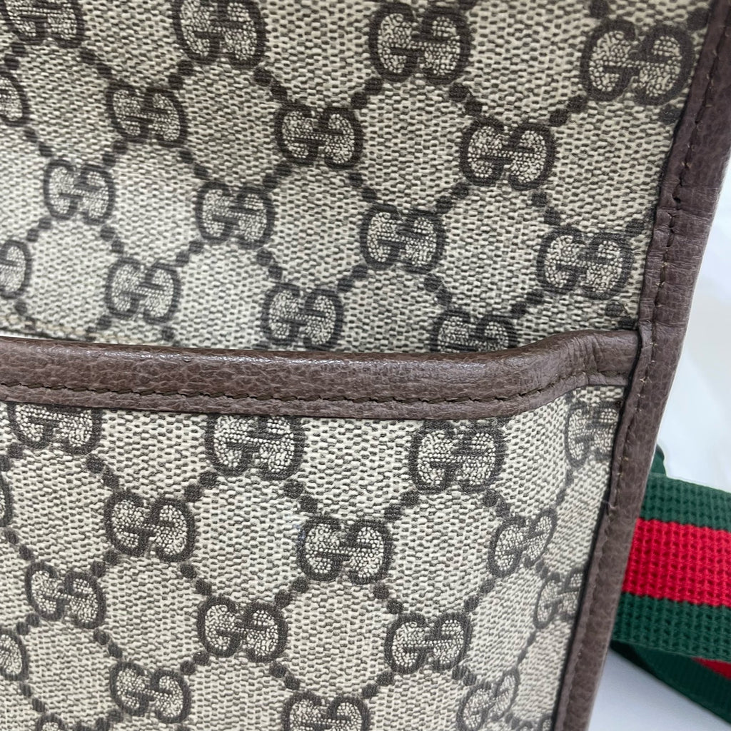Gucci Canvas Brown Belt Bag & Fanny Pack