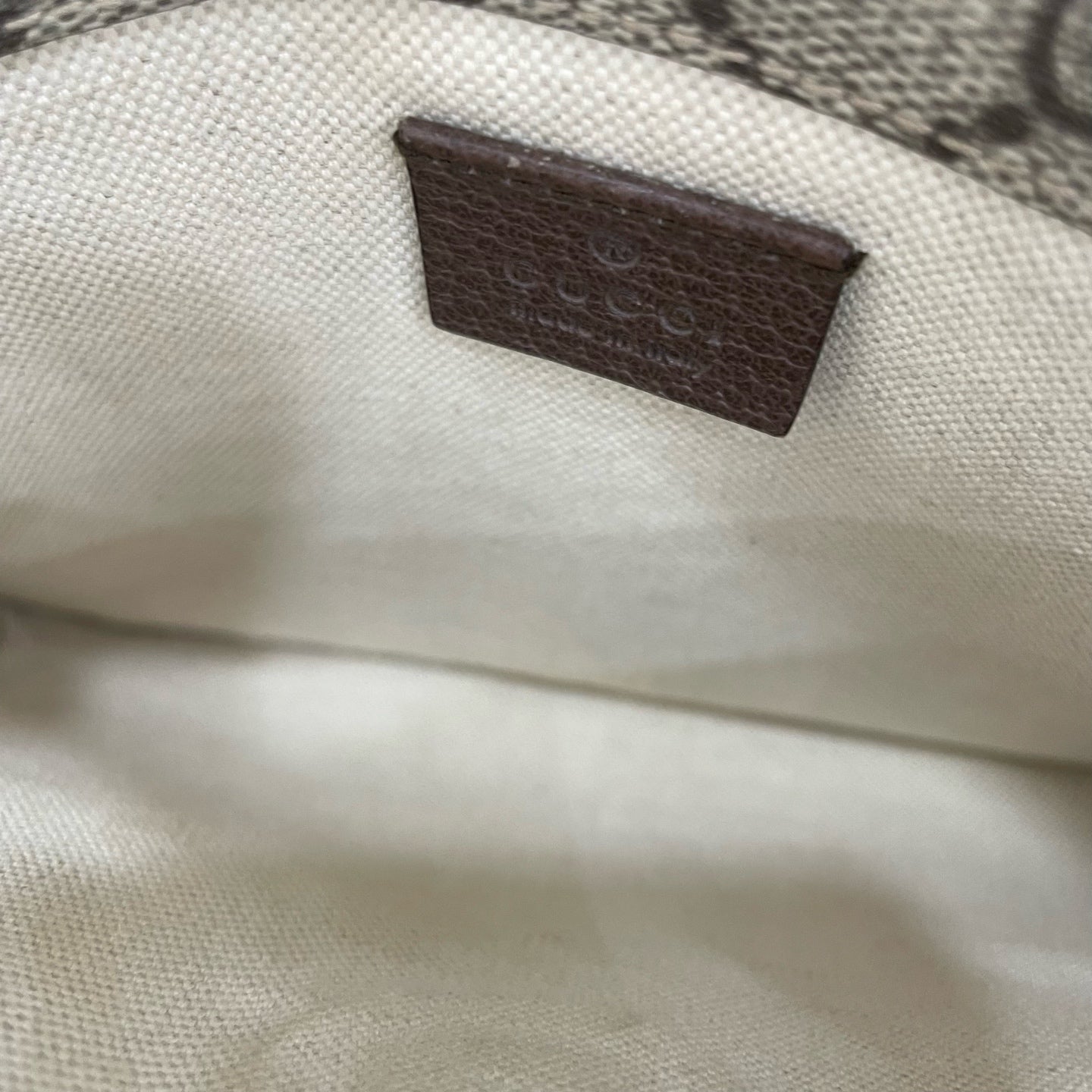 Gucci Canvas Brown Belt Bag & Fanny Pack
