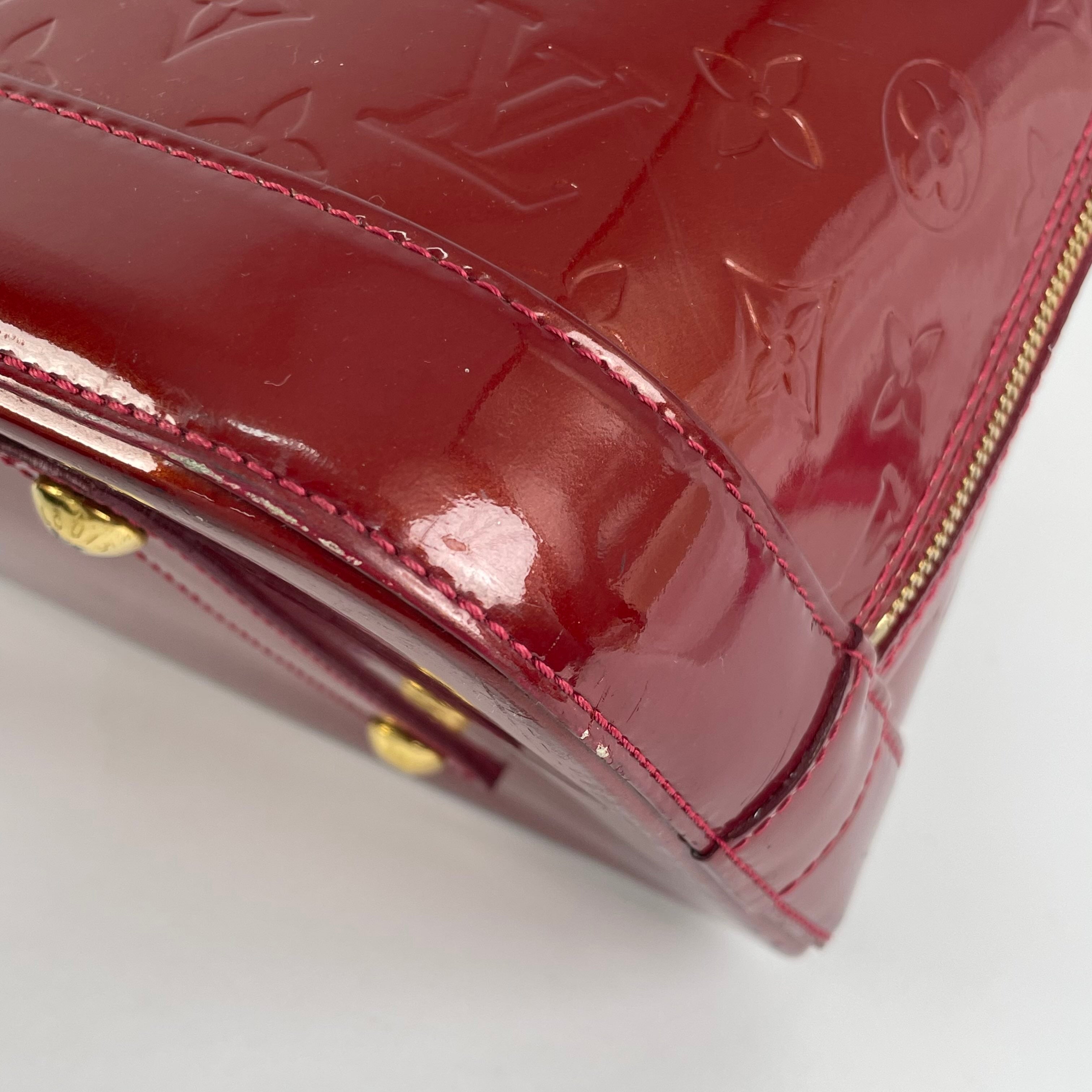 Louis Vuitton Red Satchel
