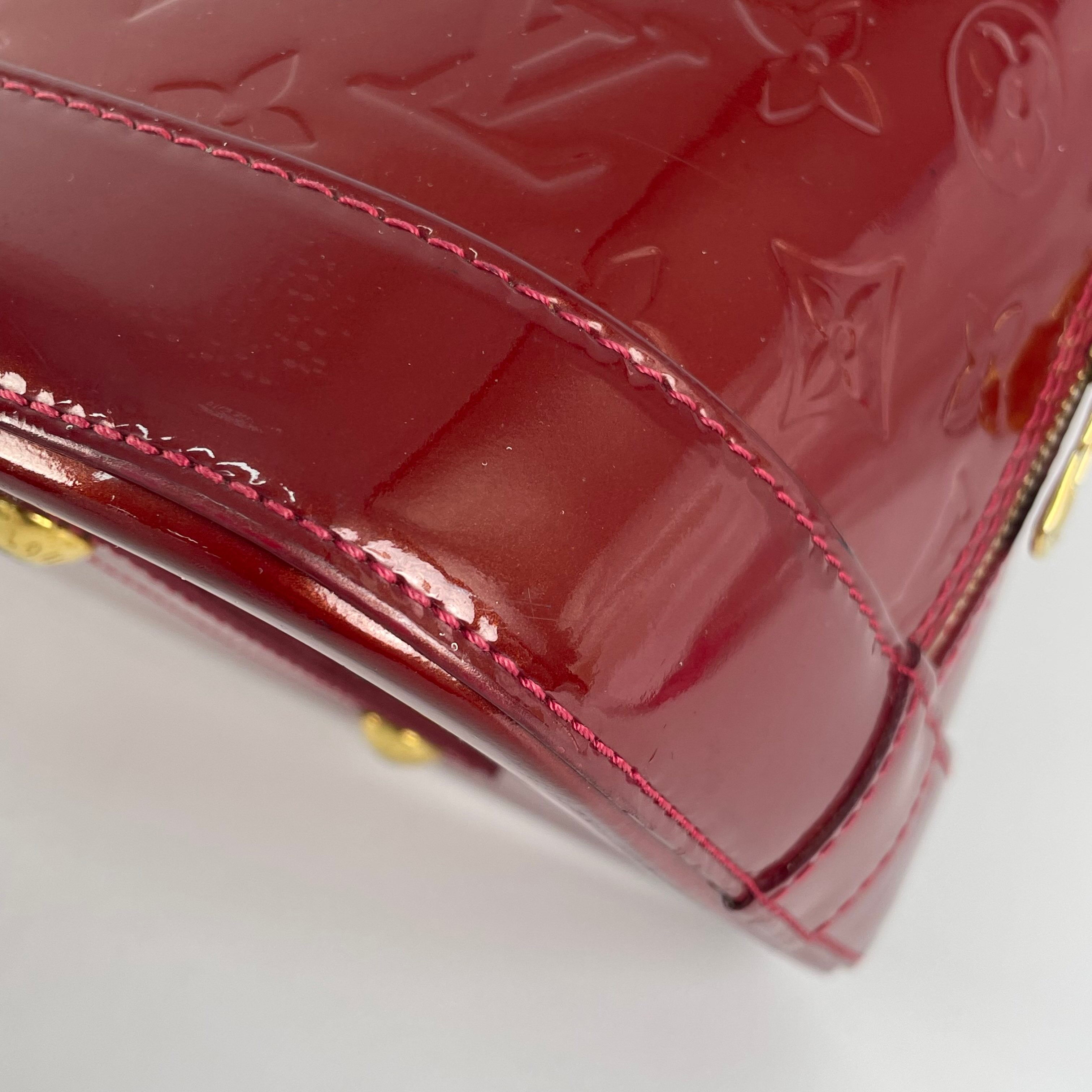 Louis Vuitton Red Satchel