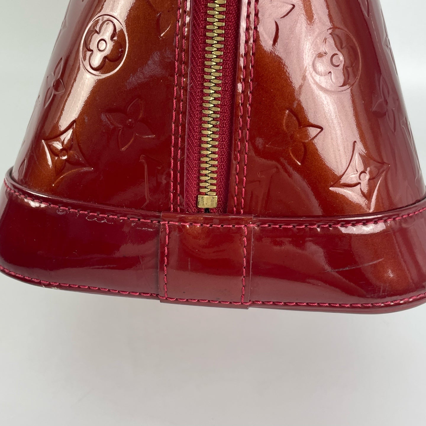 Louis Vuitton Red Satchel