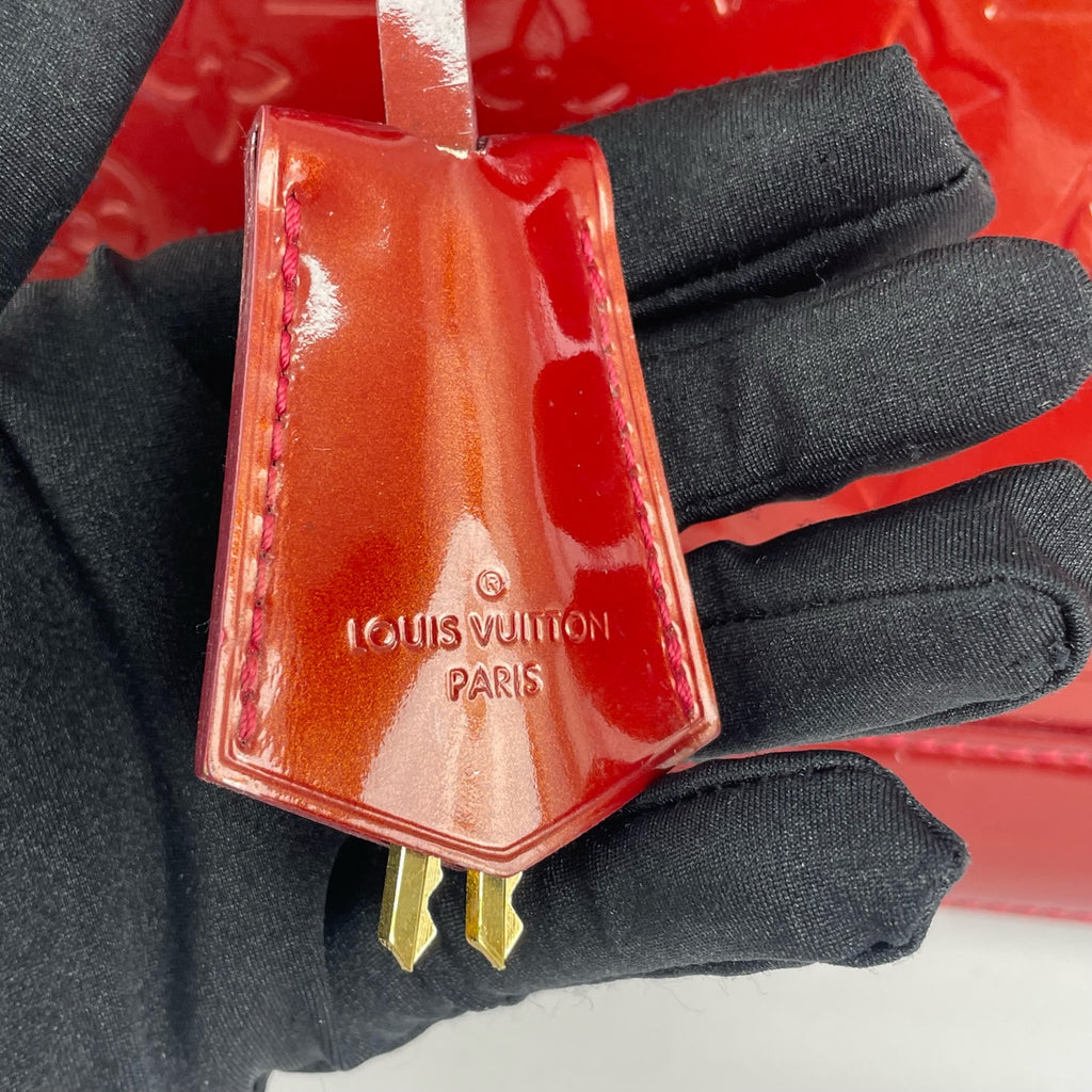 Louis Vuitton Red Satchel