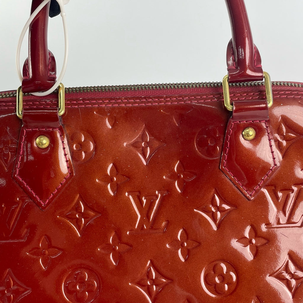 Louis Vuitton Red Satchel