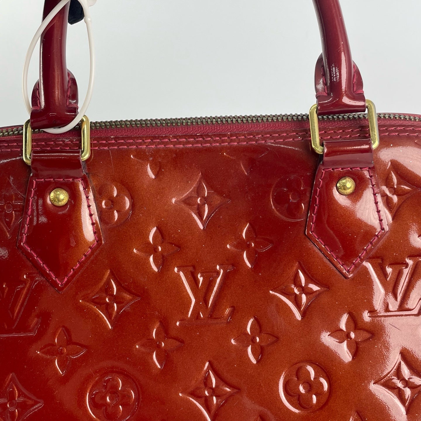 Louis Vuitton Red Satchel