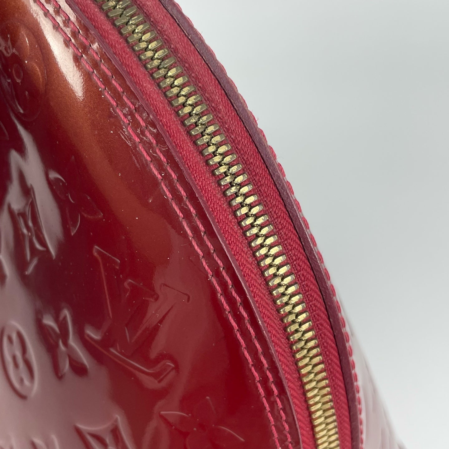 Louis Vuitton Red Satchel