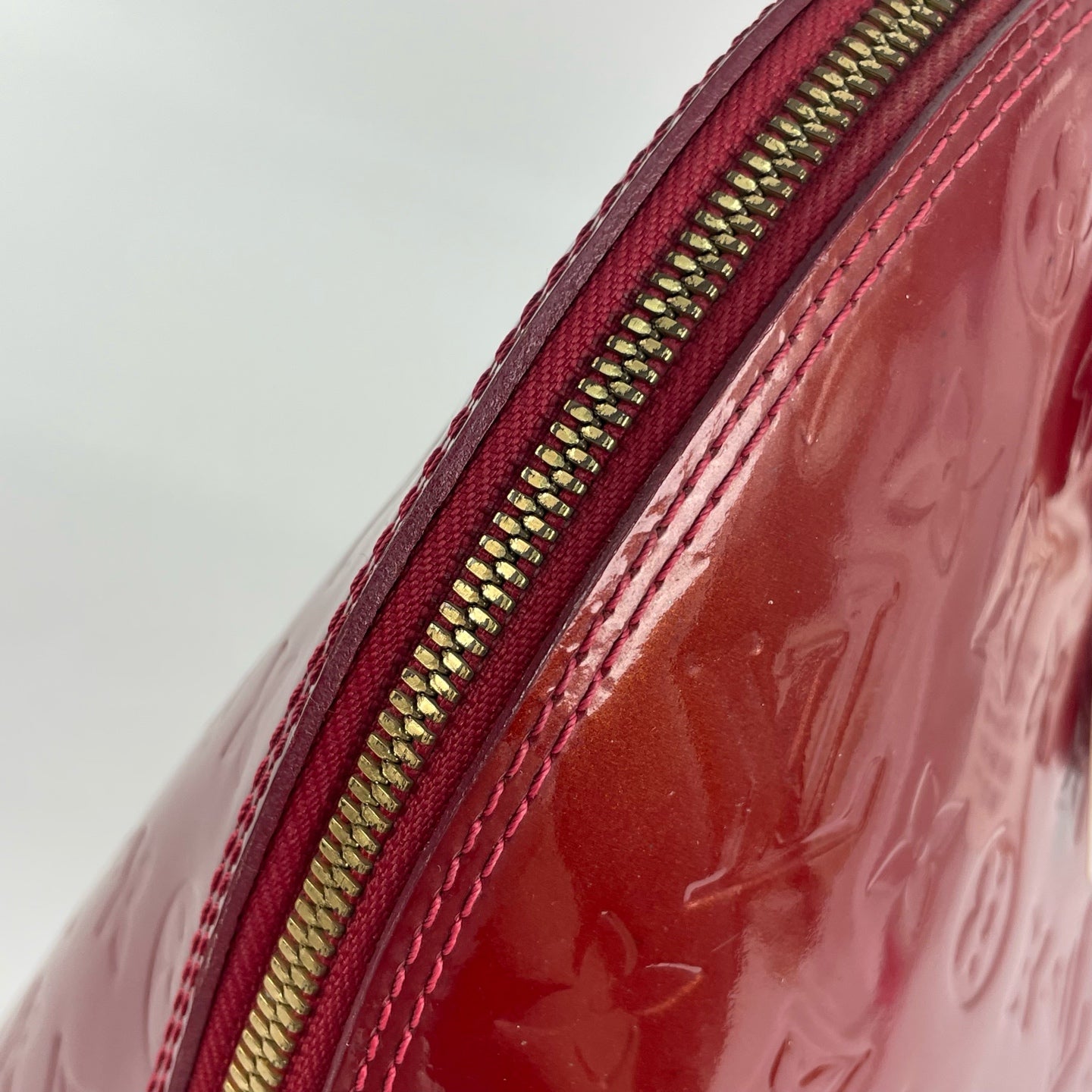 Louis Vuitton Red Satchel
