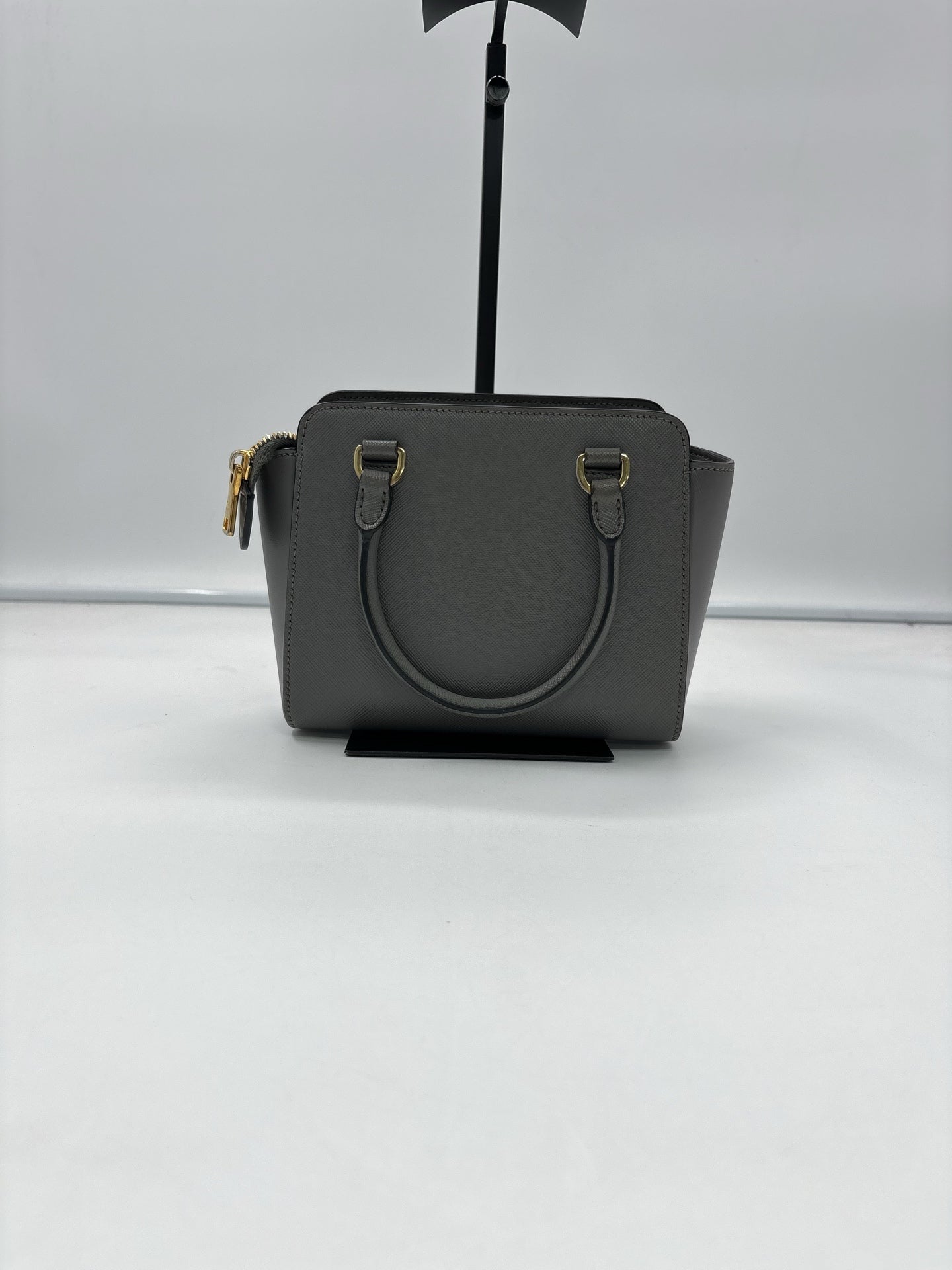 Prada Gray Satchel
