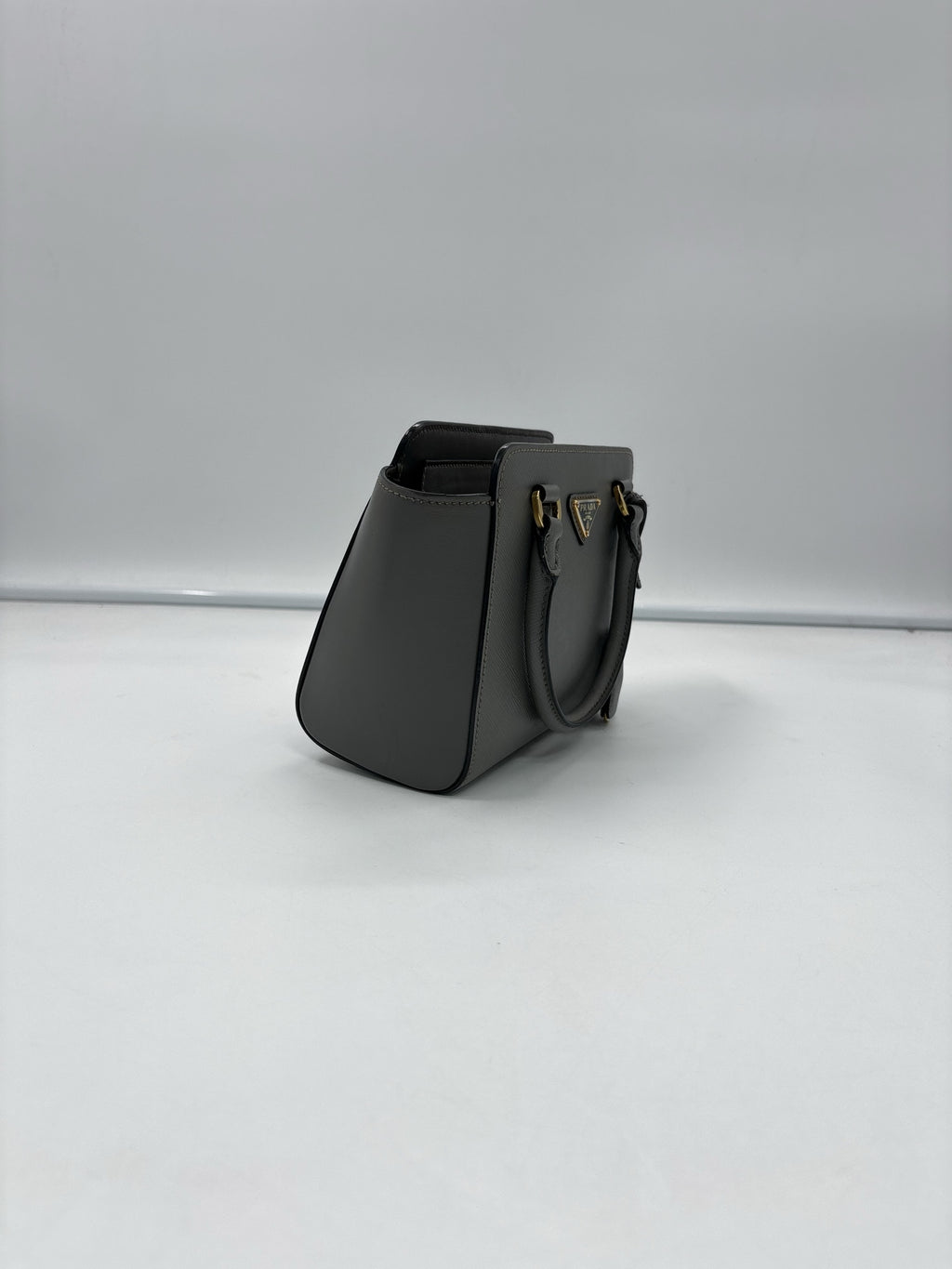 Prada Gray Satchel