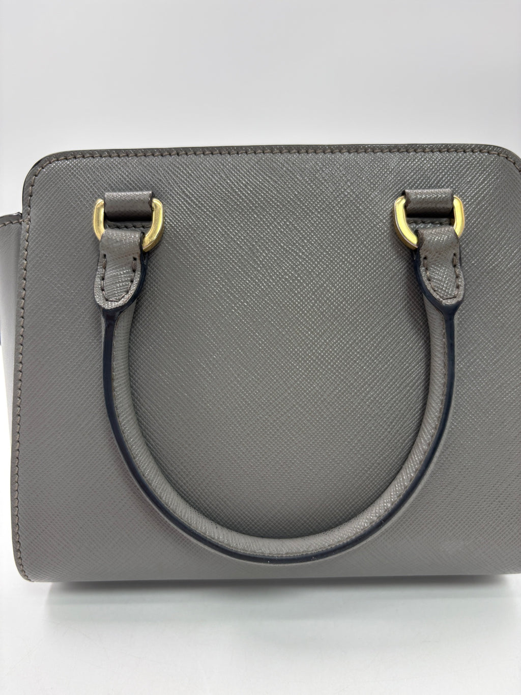 Prada Gray Satchel