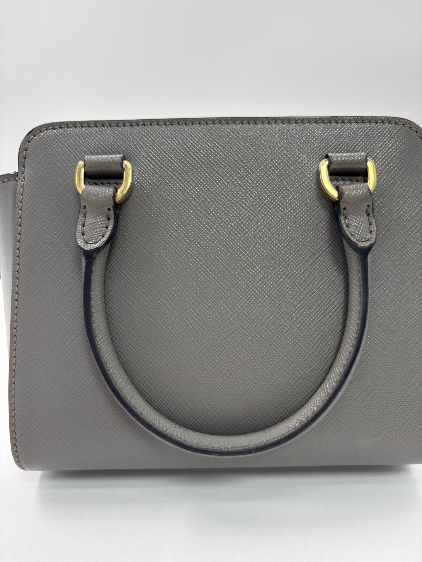 Prada Gray Satchel