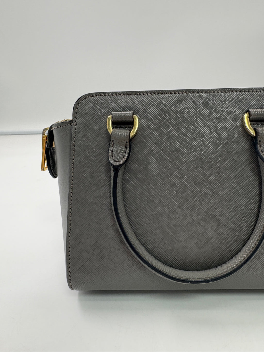 Prada Gray Satchel