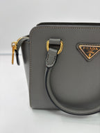 Prada Gray Satchel