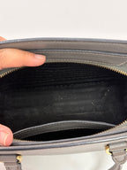 Prada Gray Satchel