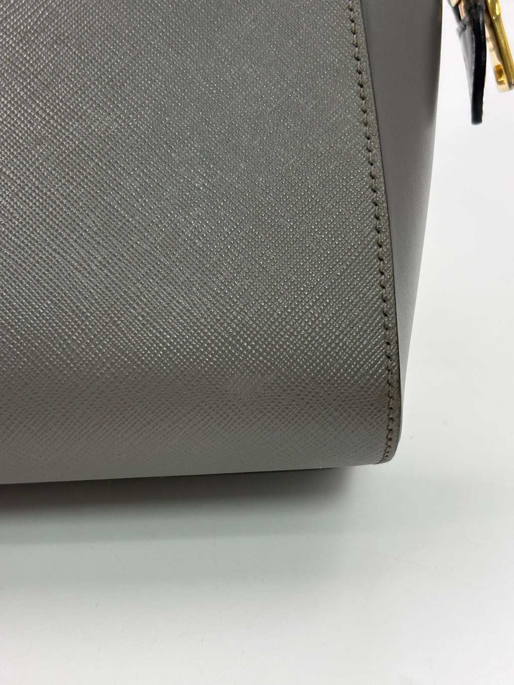 Prada Gray Satchel