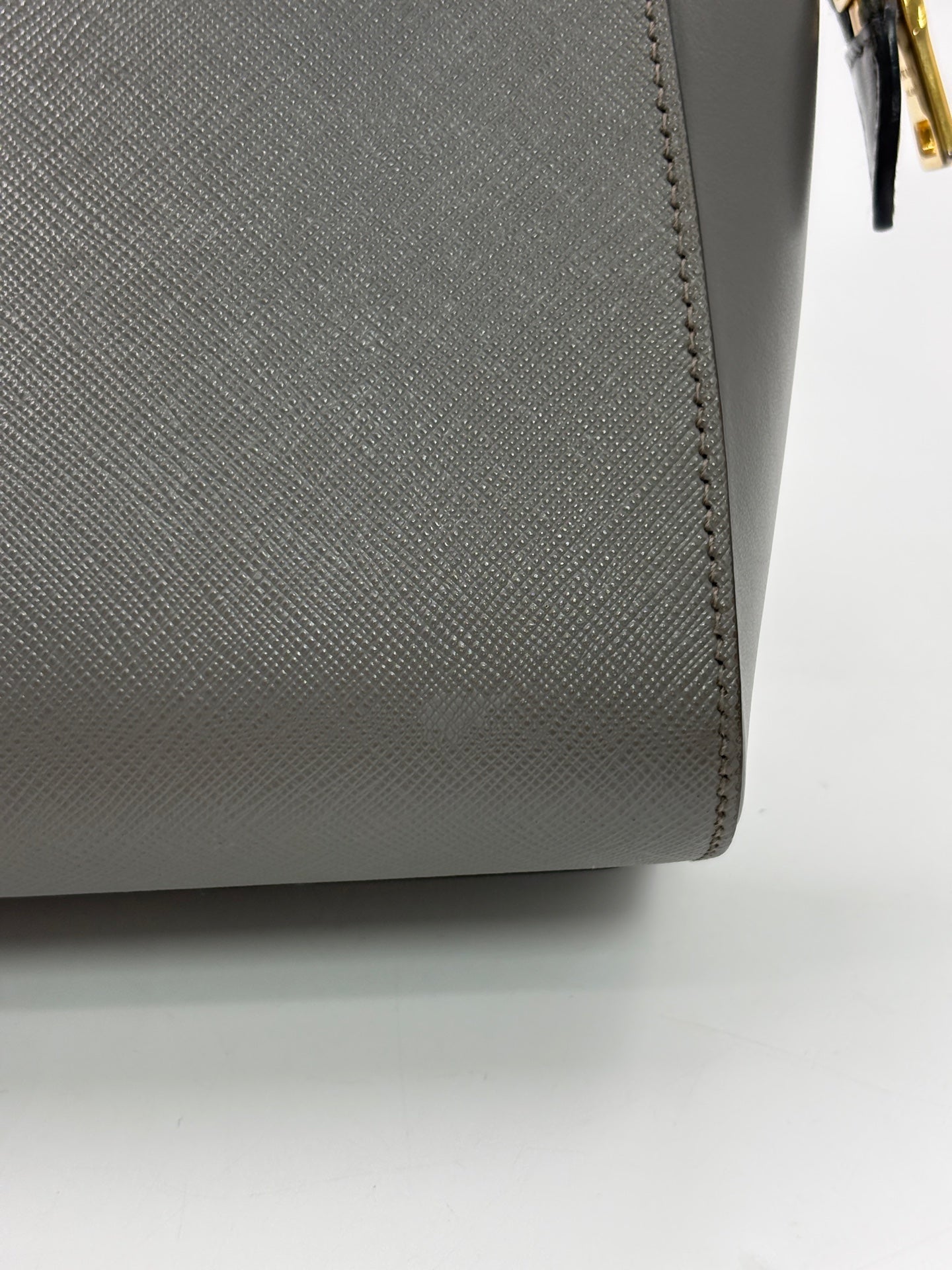 Prada Gray Satchel