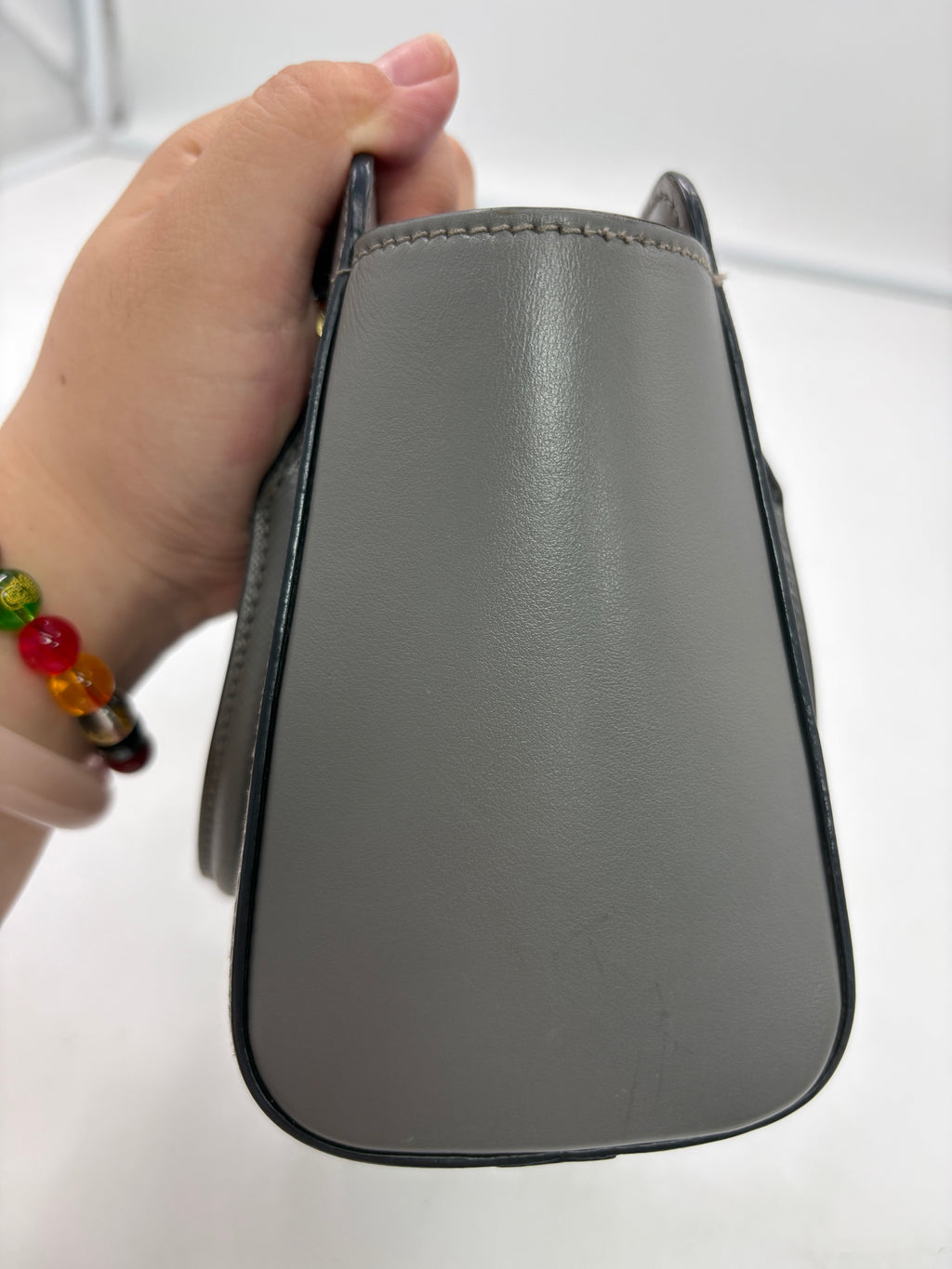 Prada Gray Satchel