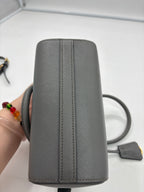 Prada Gray Satchel