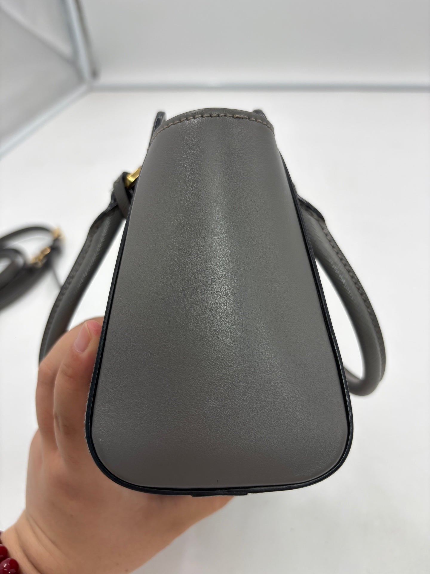 Prada Gray Satchel