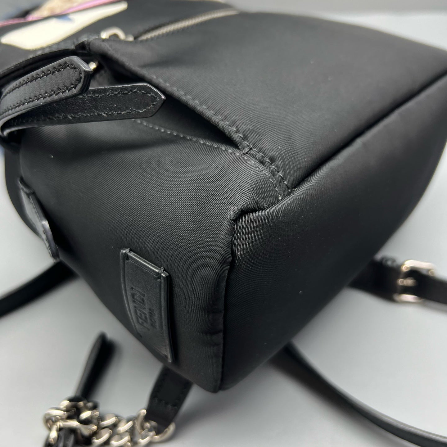 Fendi Cordura Black Backpack