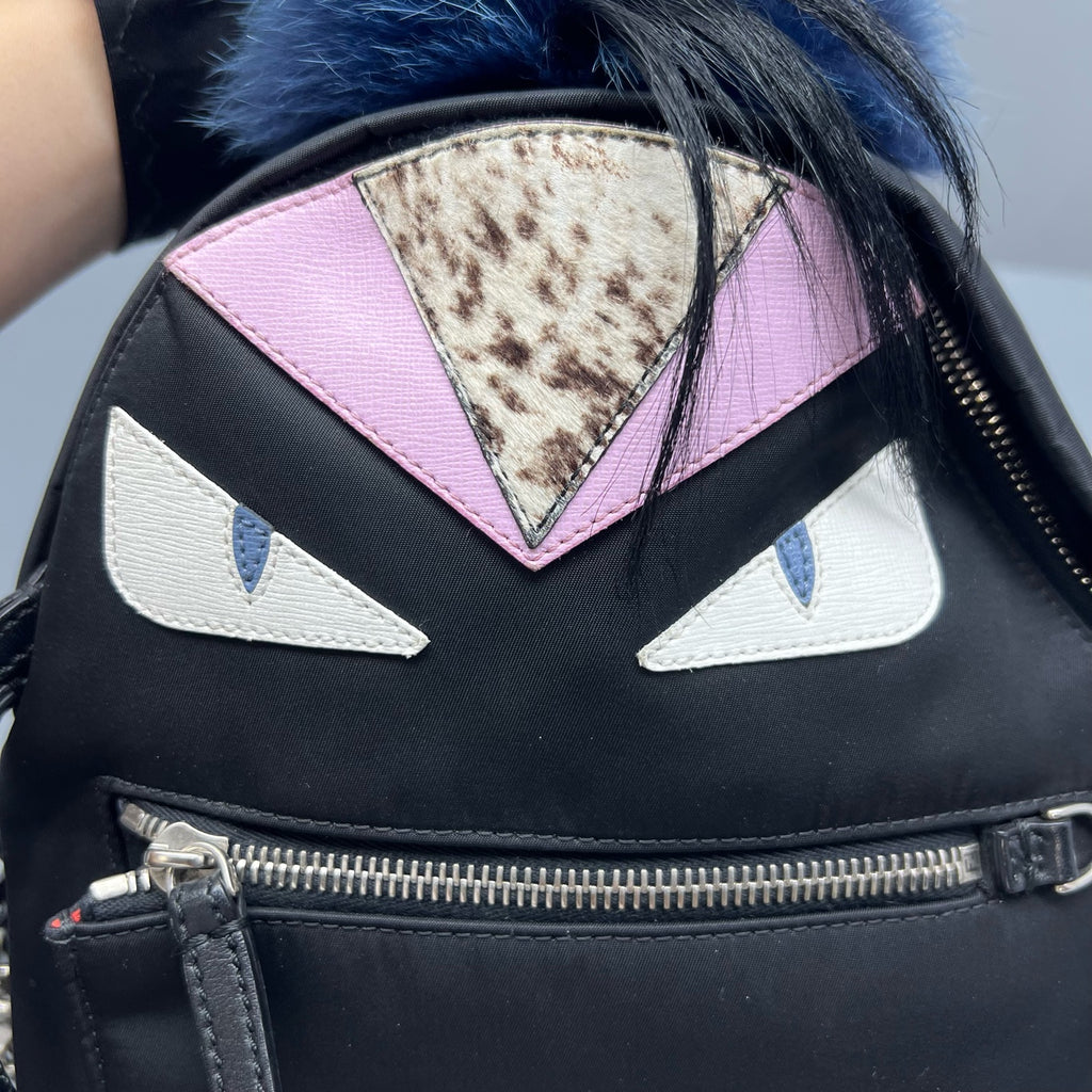 Fendi Cordura Black Backpack
