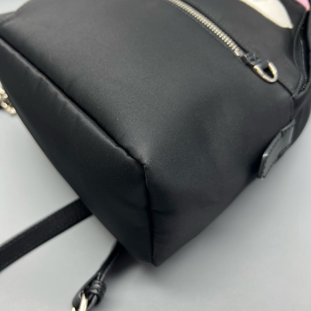 Fendi Cordura Black Backpack