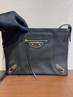 Balenciaga Black Clutch