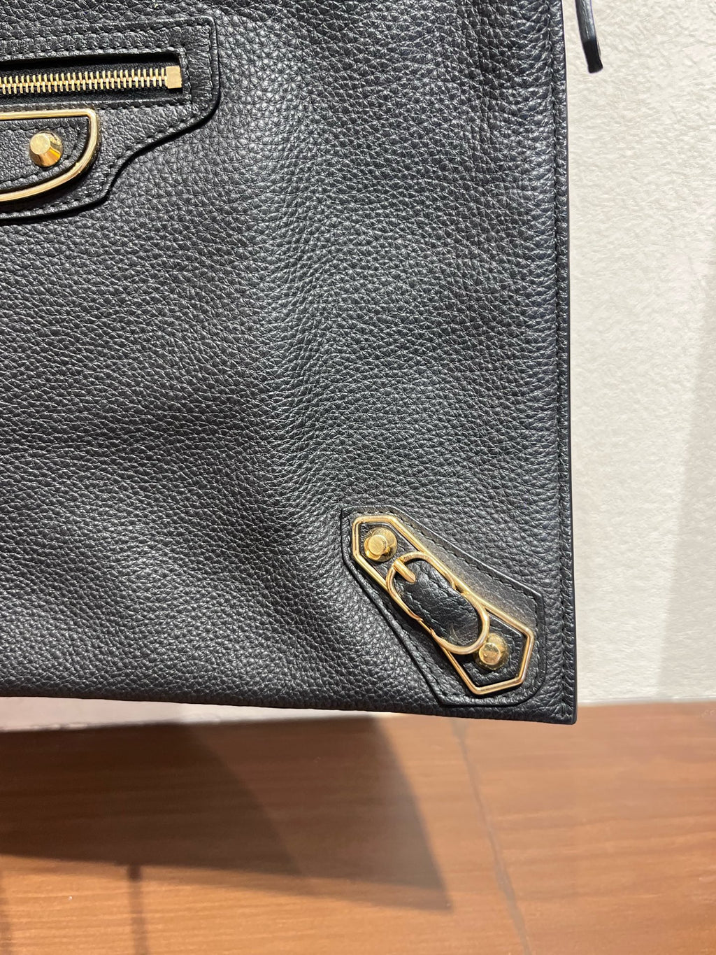 Balenciaga Black Clutch