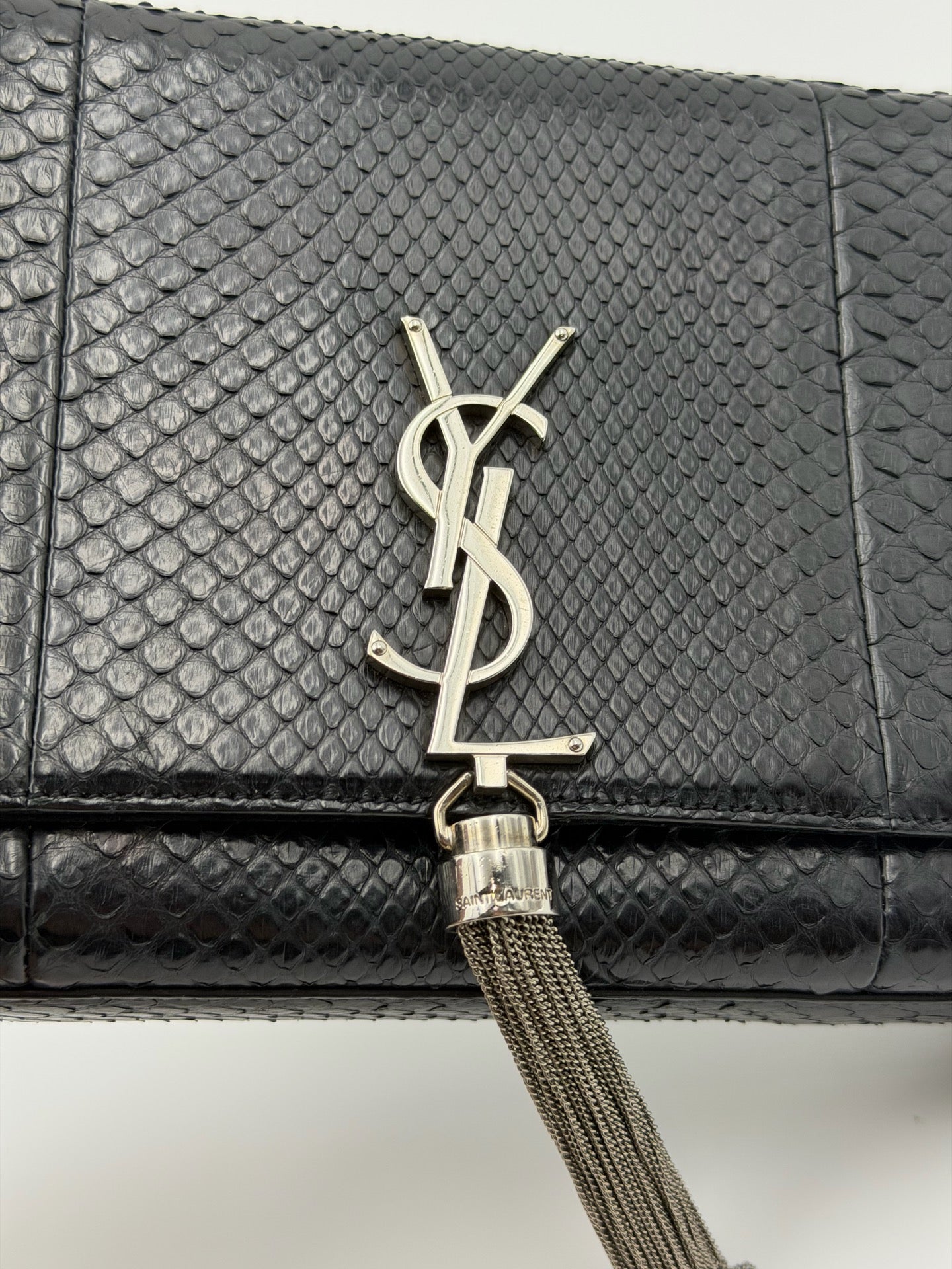 Saint laurent Leather Silver