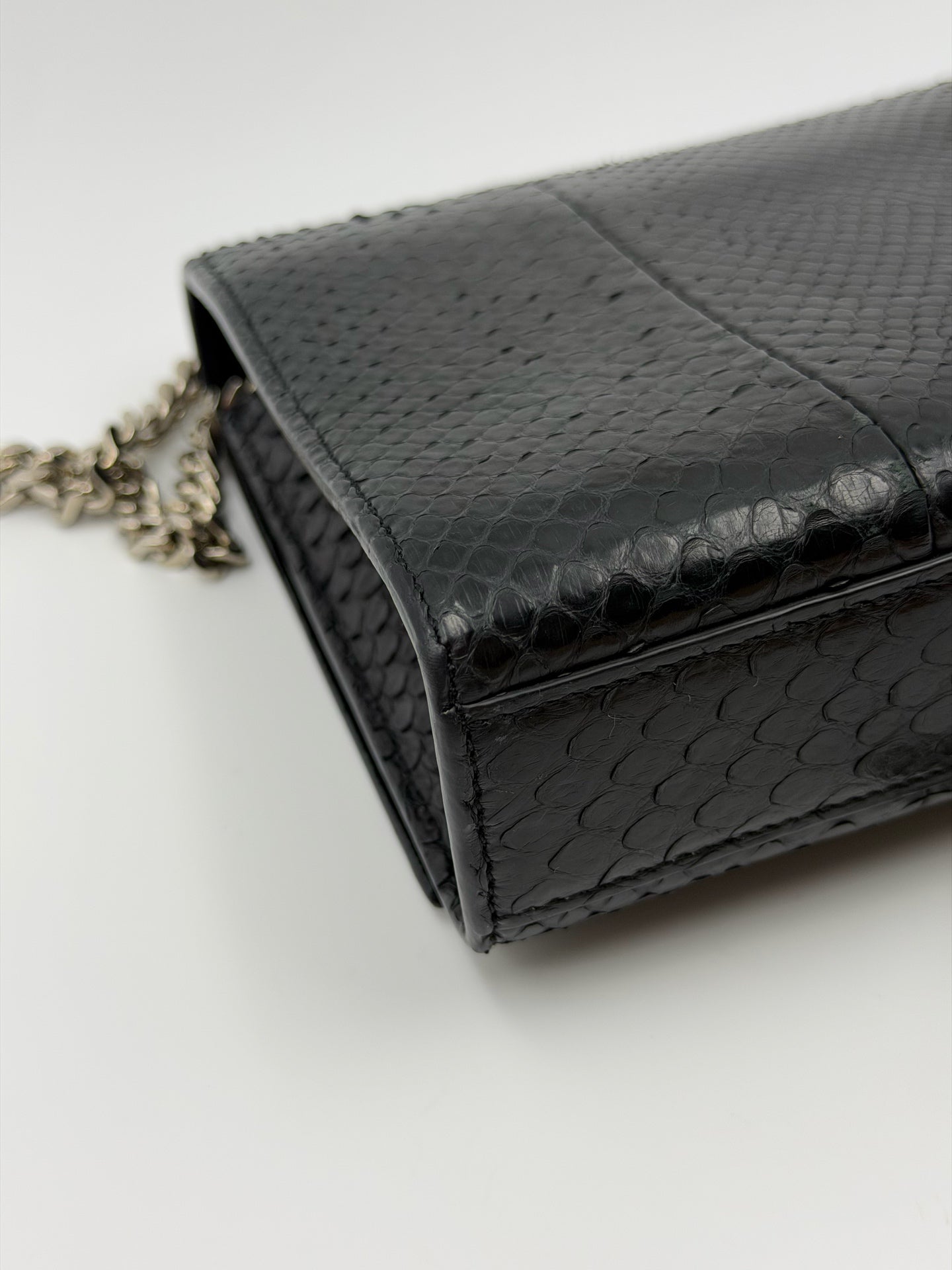 Saint laurent Leather Silver