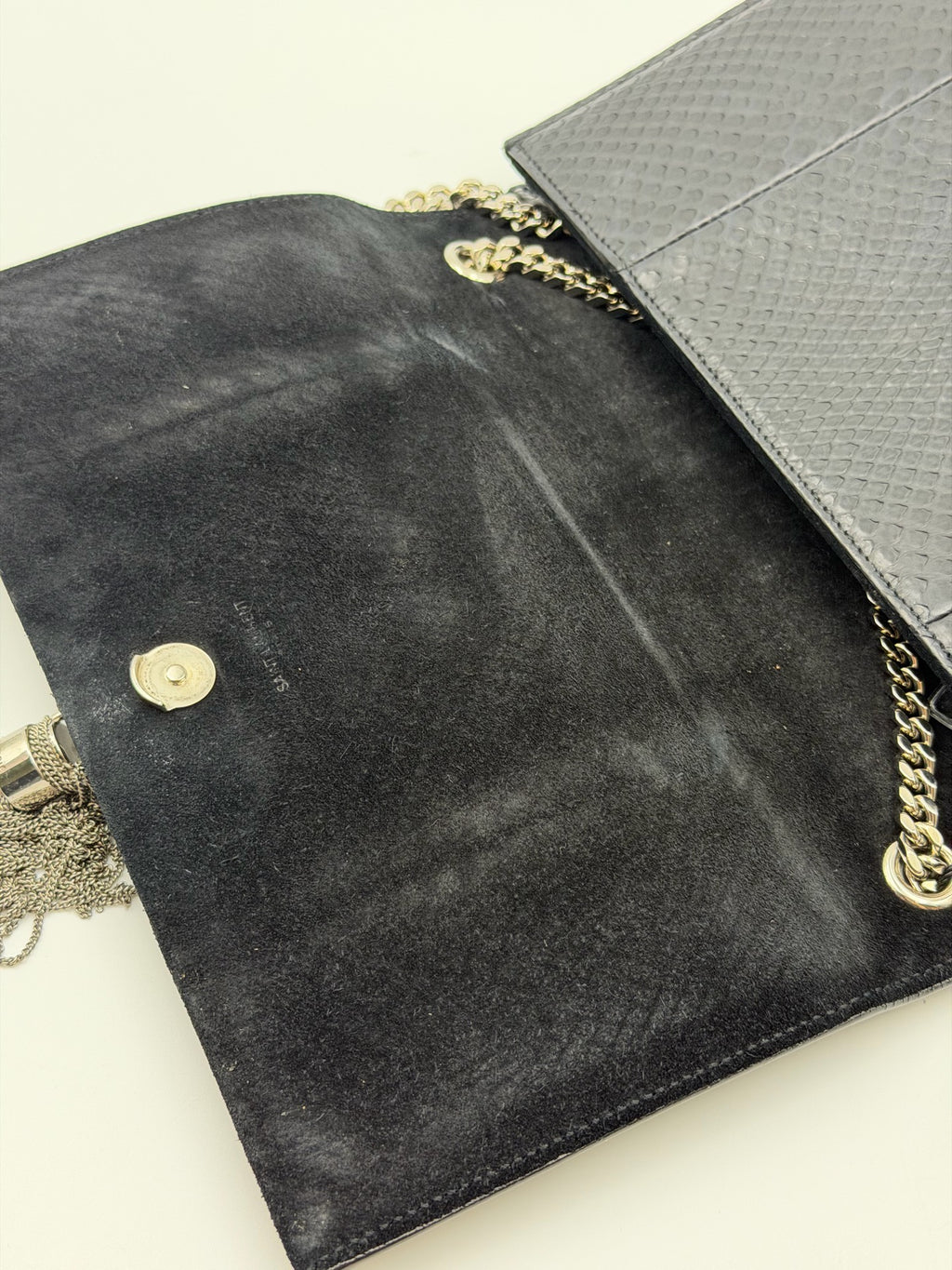Saint laurent Leather Silver