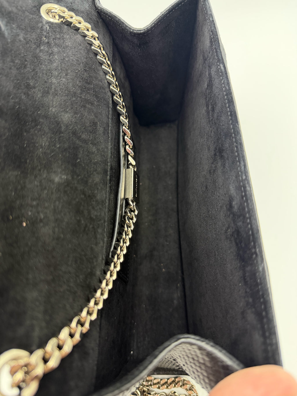 Saint laurent Leather Silver