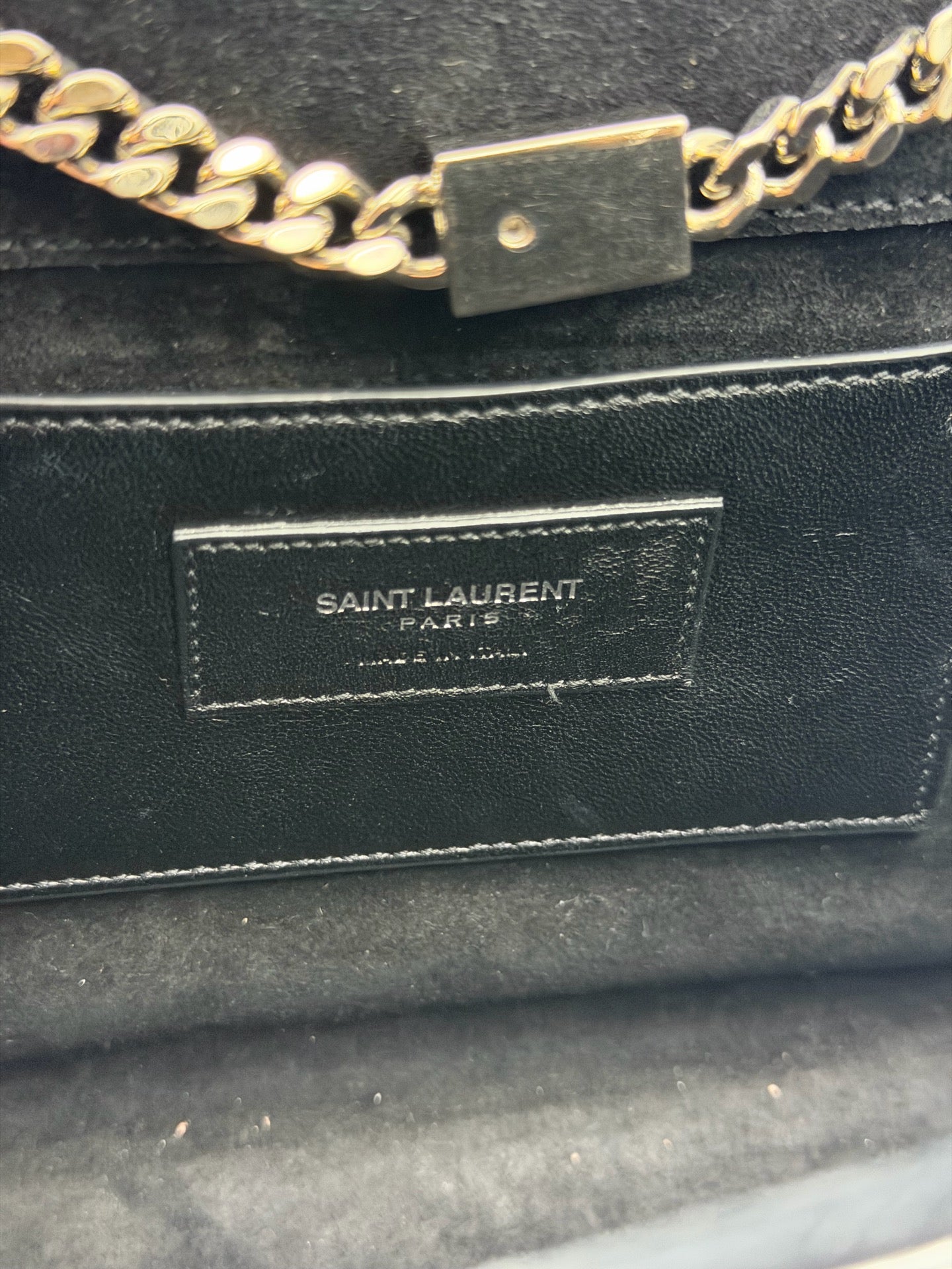 Saint laurent Leather Silver