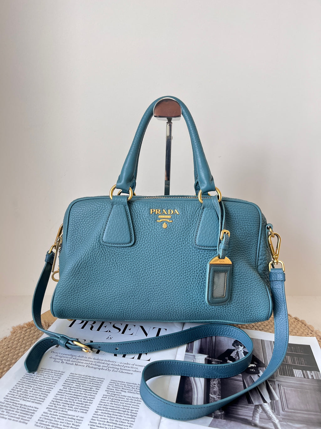 Prada Leather Blue