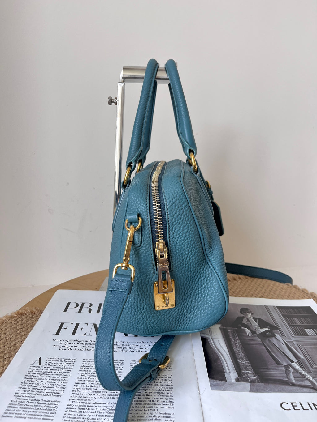 Prada Leather Blue