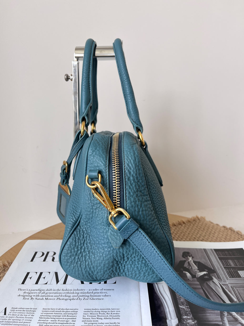 Prada Leather Blue