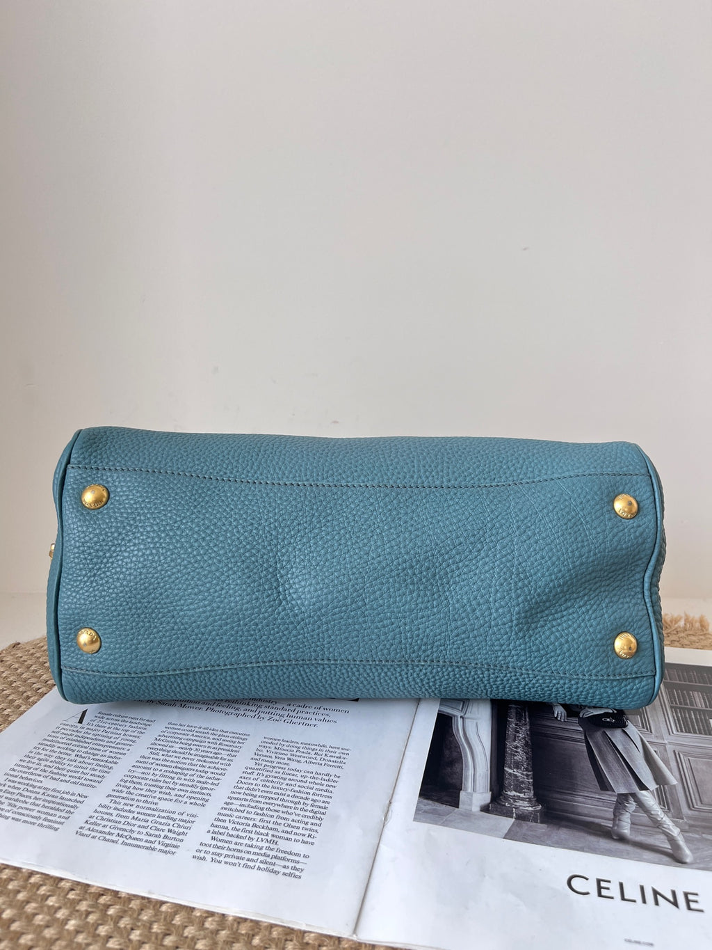 Prada Leather Blue