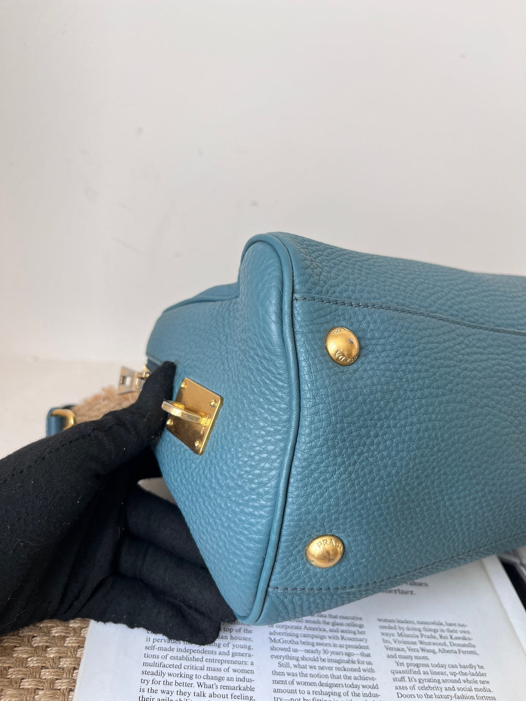 Prada Leather Blue