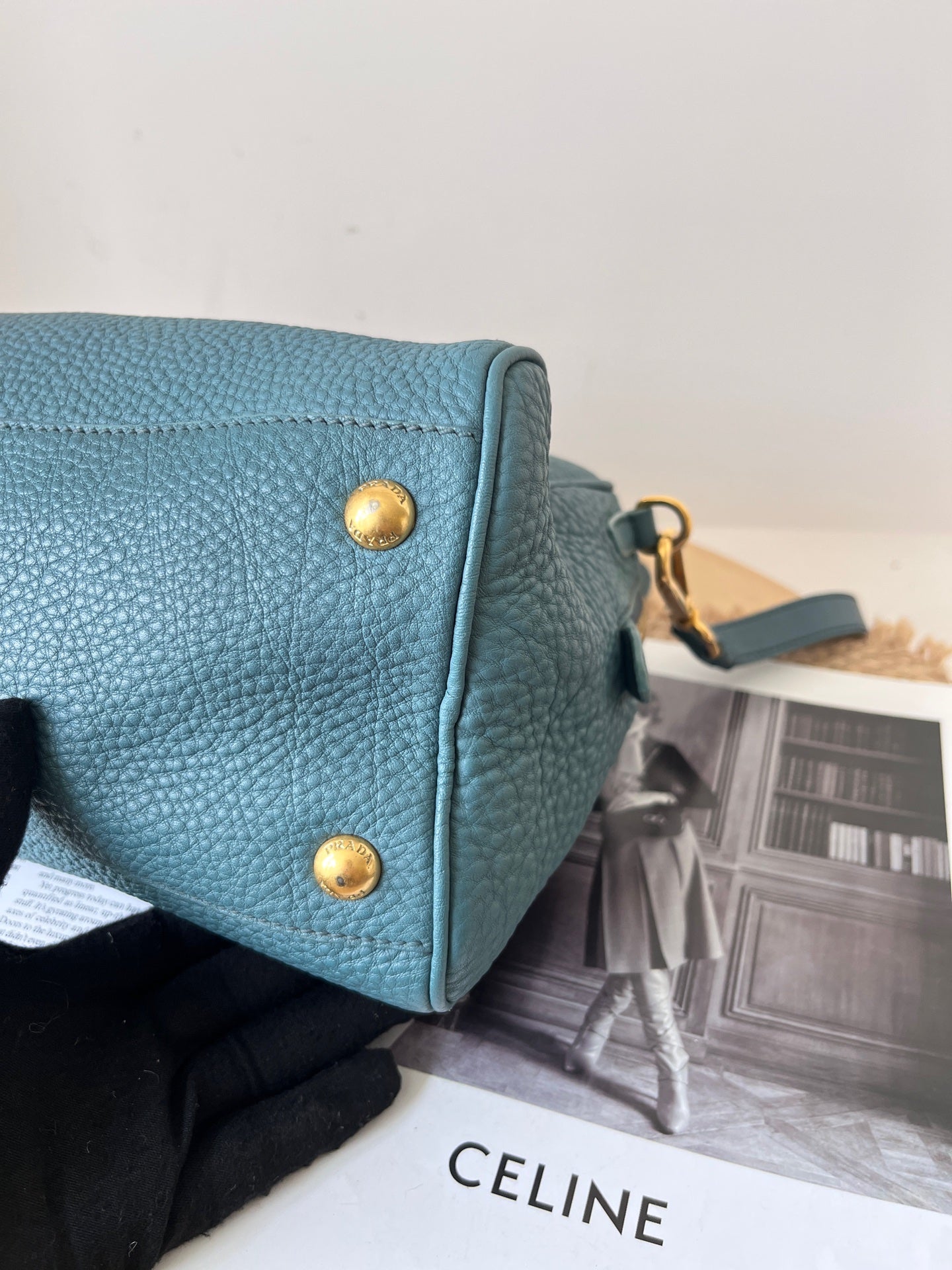 Prada Leather Blue