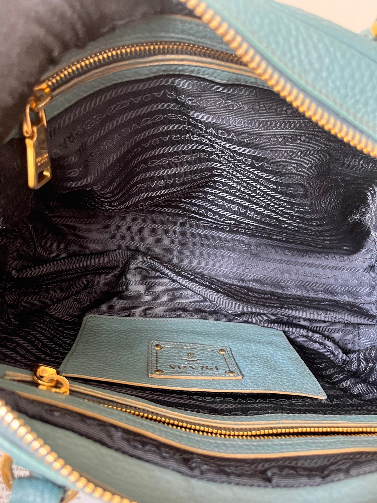 Prada Leather Blue