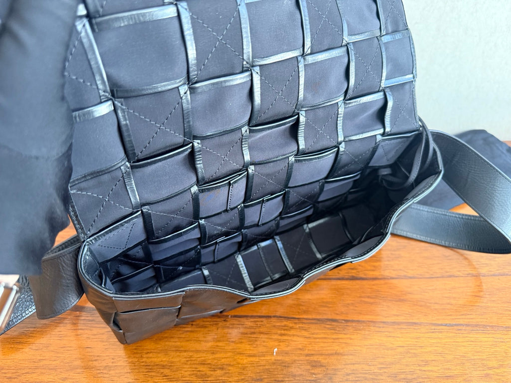 Bottega Veneta Cassette Black Belt Bag & Fanny Pack