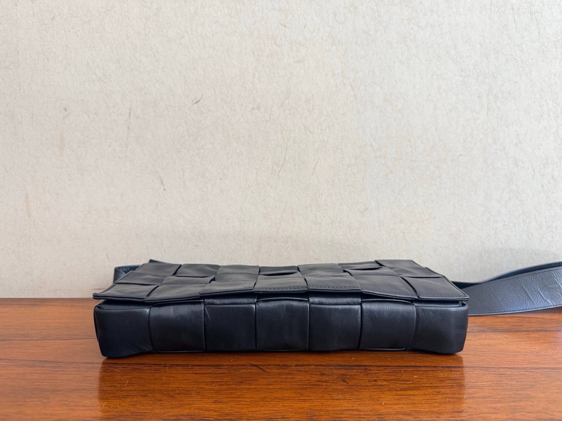 Bottega Veneta Cassette Black Belt Bag & Fanny Pack
