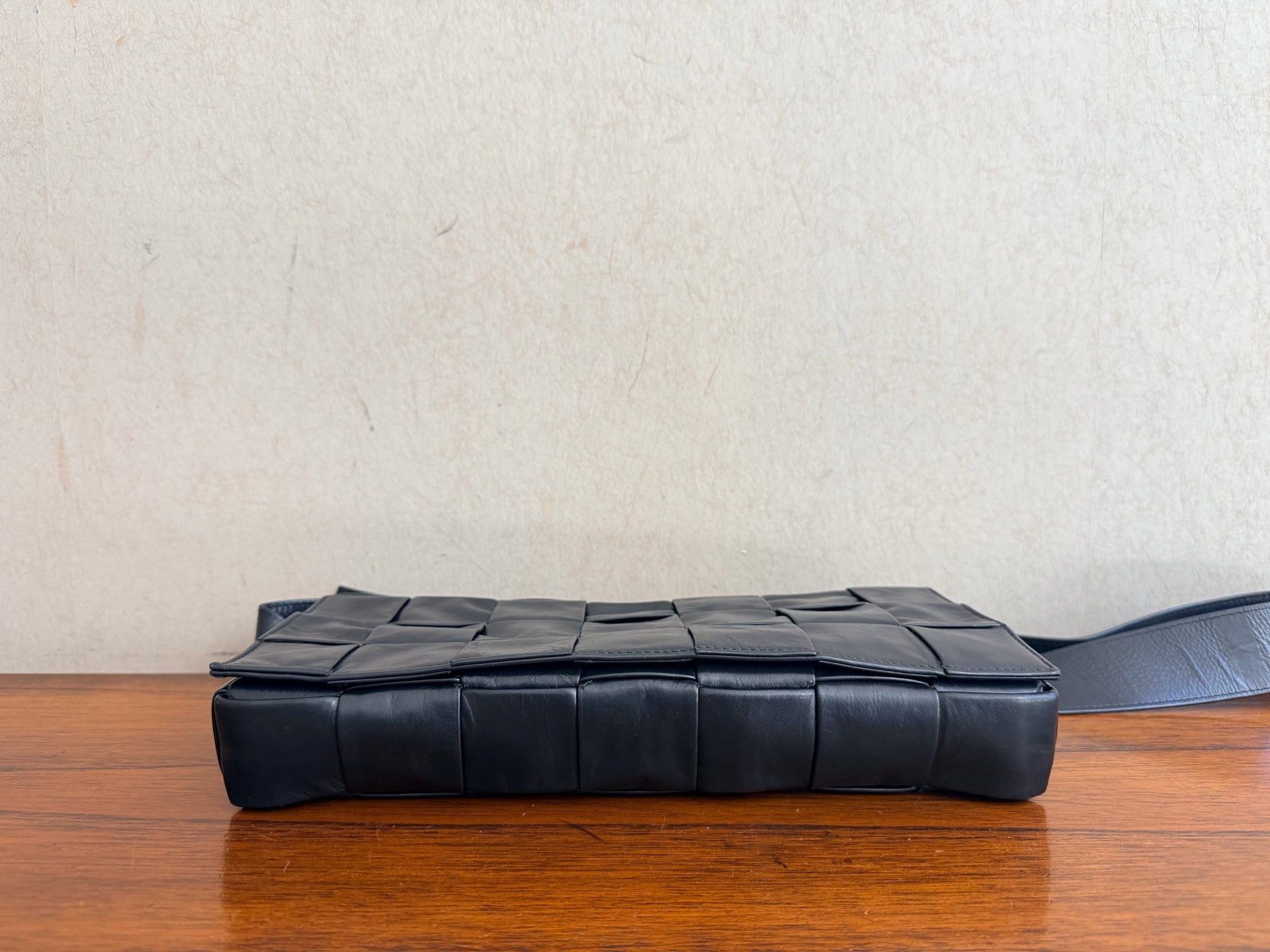 Bottega Veneta Cassette Black Belt Bag & Fanny Pack