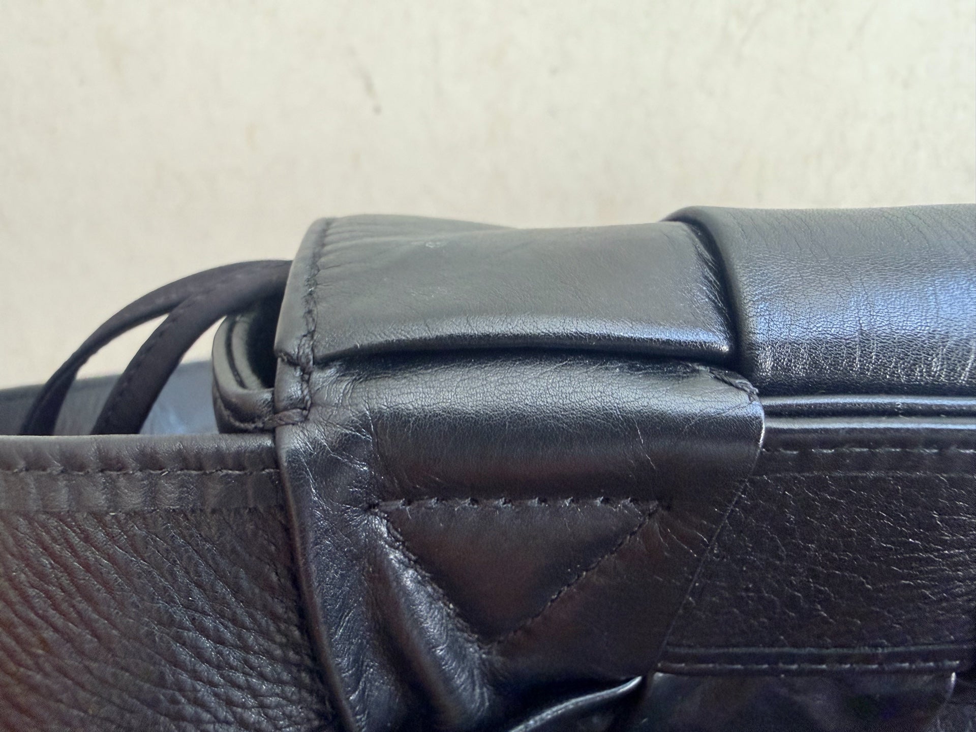 Bottega Veneta Cassette Black Belt Bag & Fanny Pack