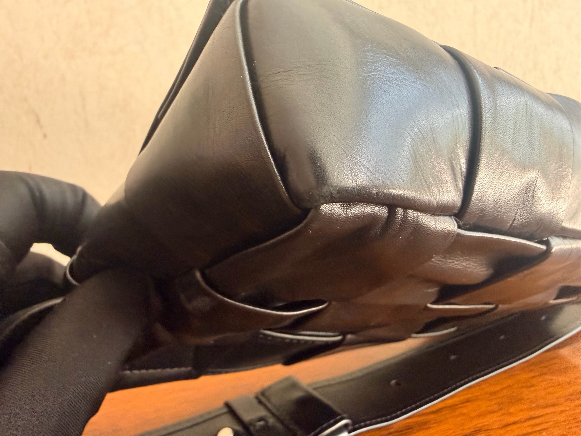 Bottega Veneta Cassette Black Belt Bag & Fanny Pack