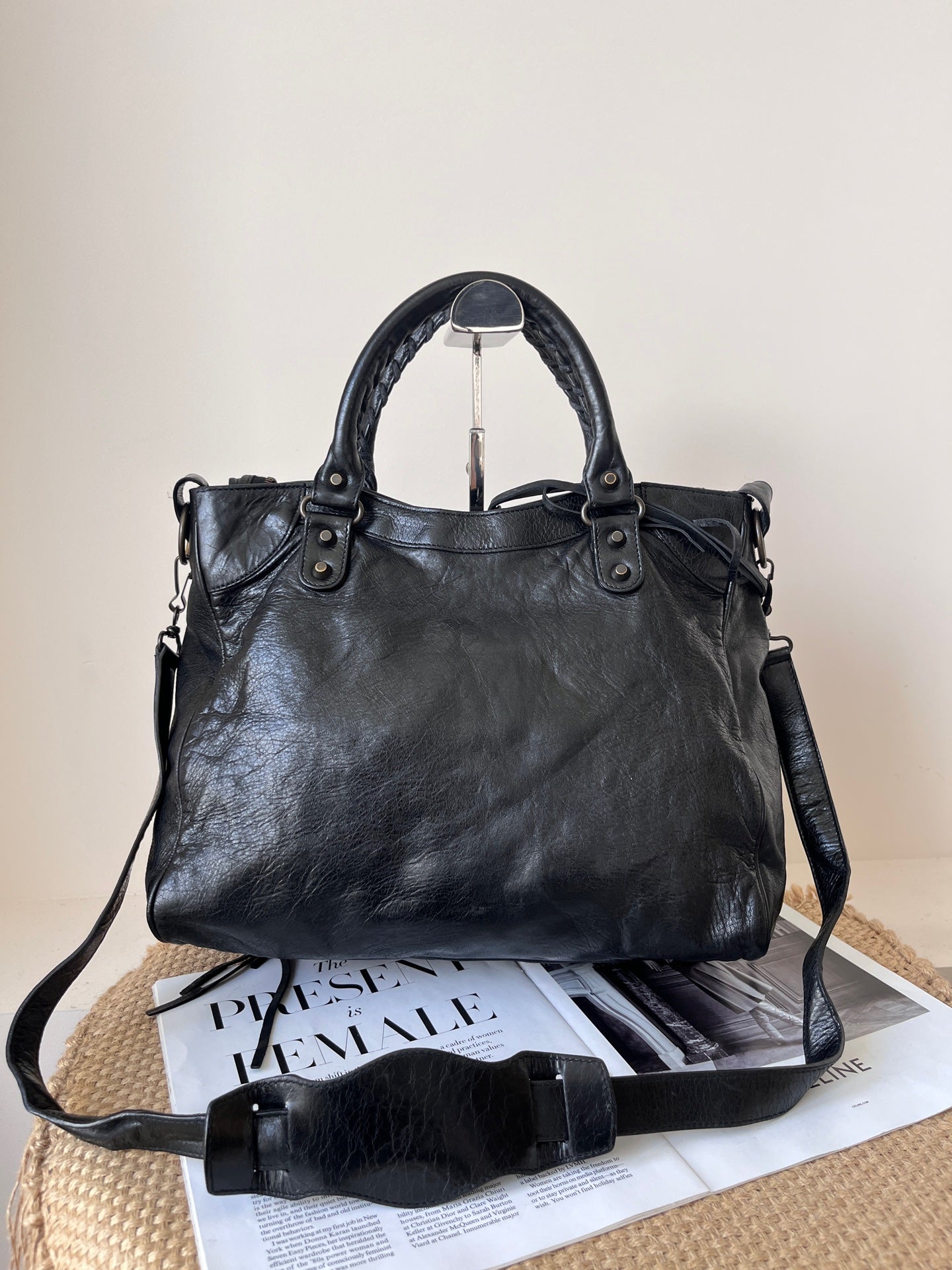 Balenciaga Leather Black