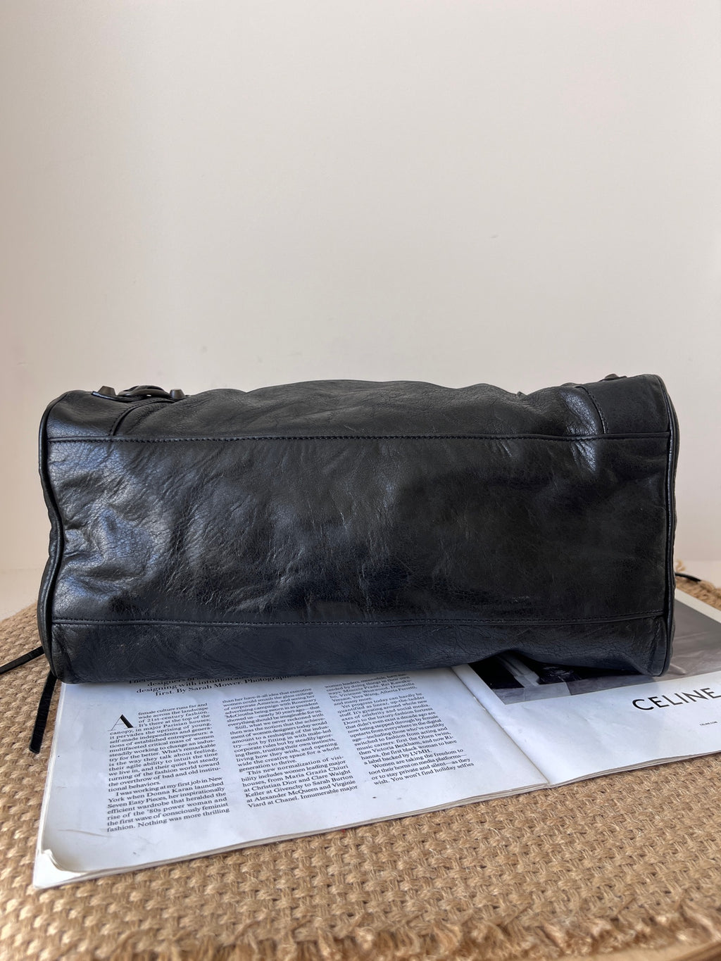 Balenciaga Leather Black