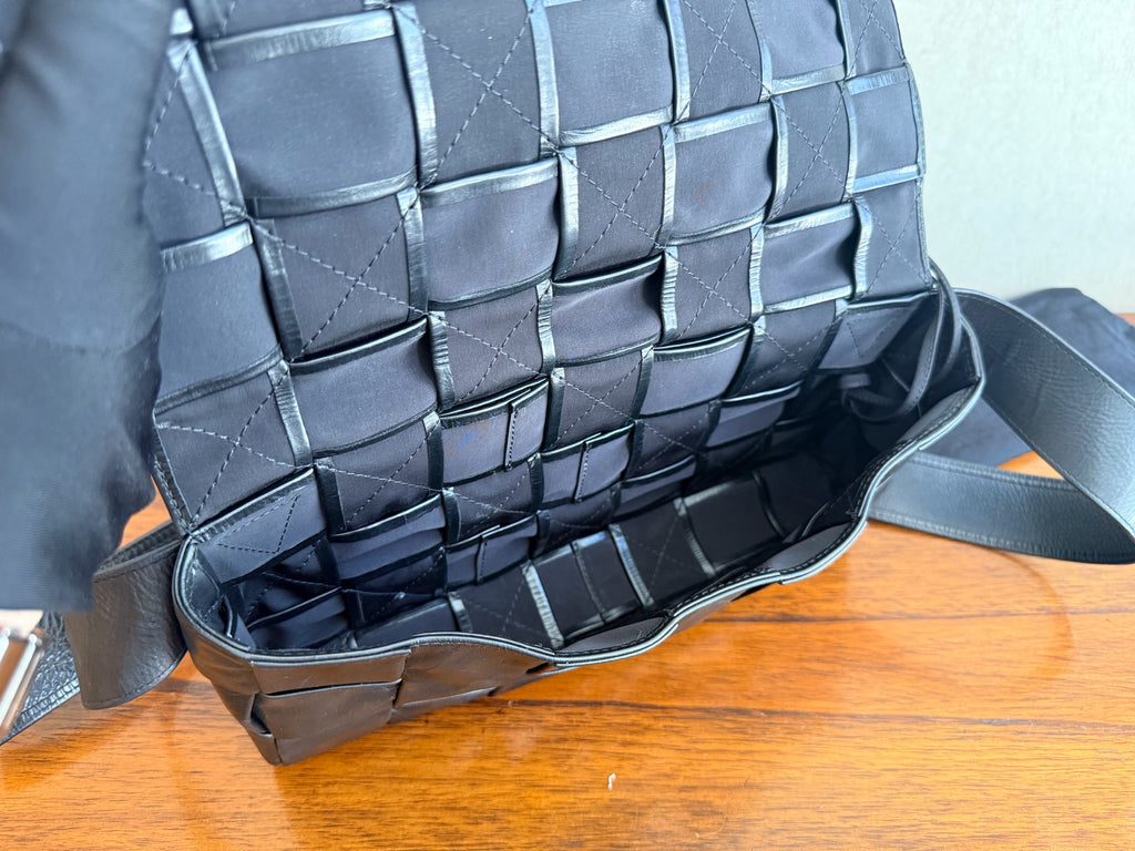 Bottega Veneta Cassette Black Belt Bag & Fanny Pack