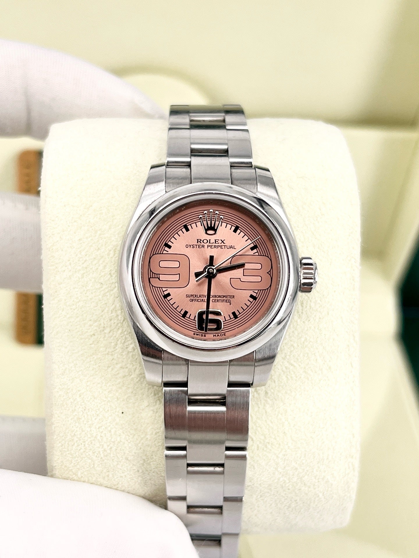 Rolex Pink Automatic (self-winding) watch