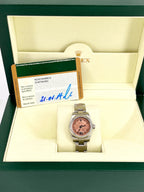 Rolex Pink Automatic (self-winding) watch