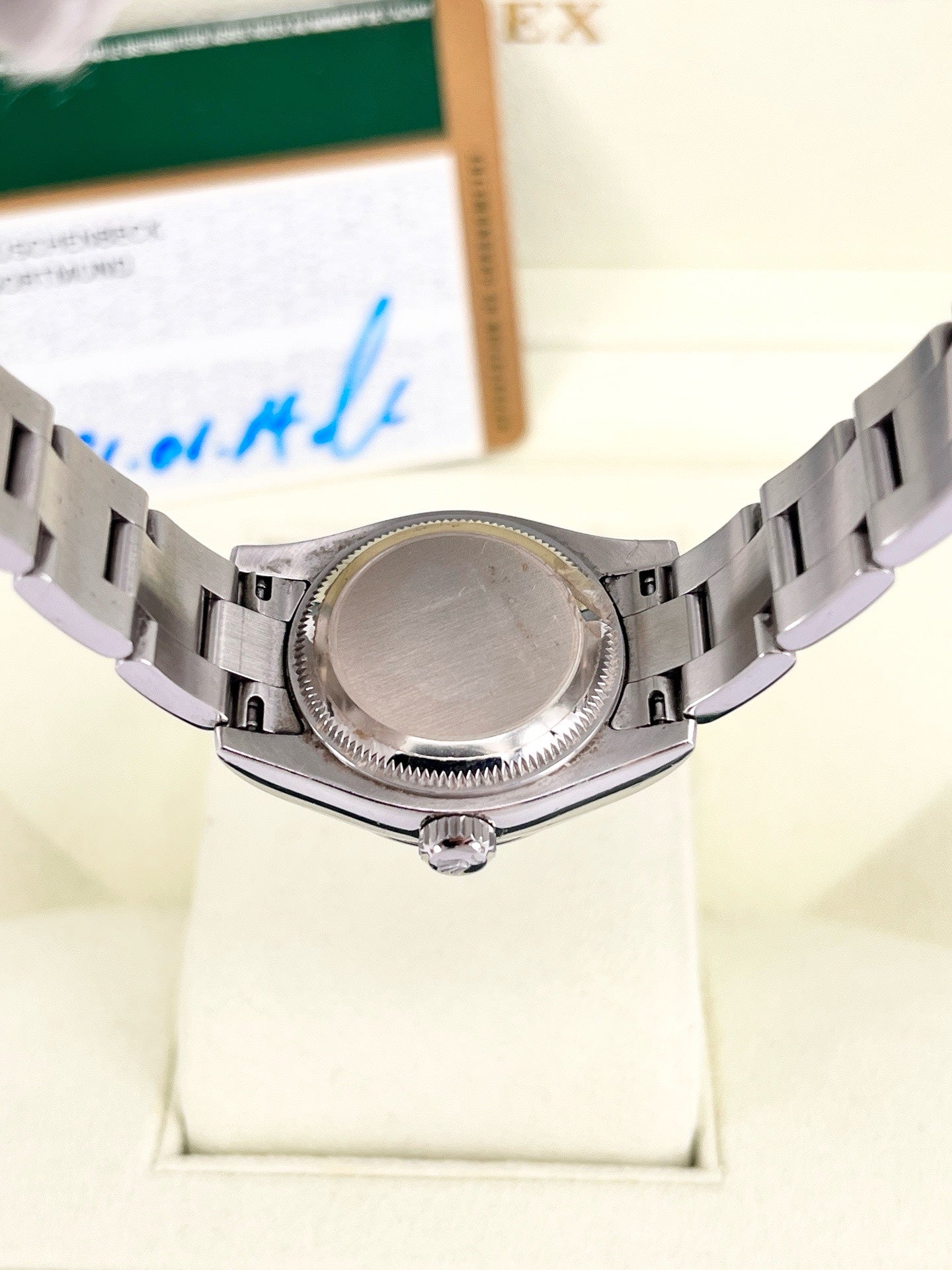 Rolex Pink Automatic (self-winding) watch